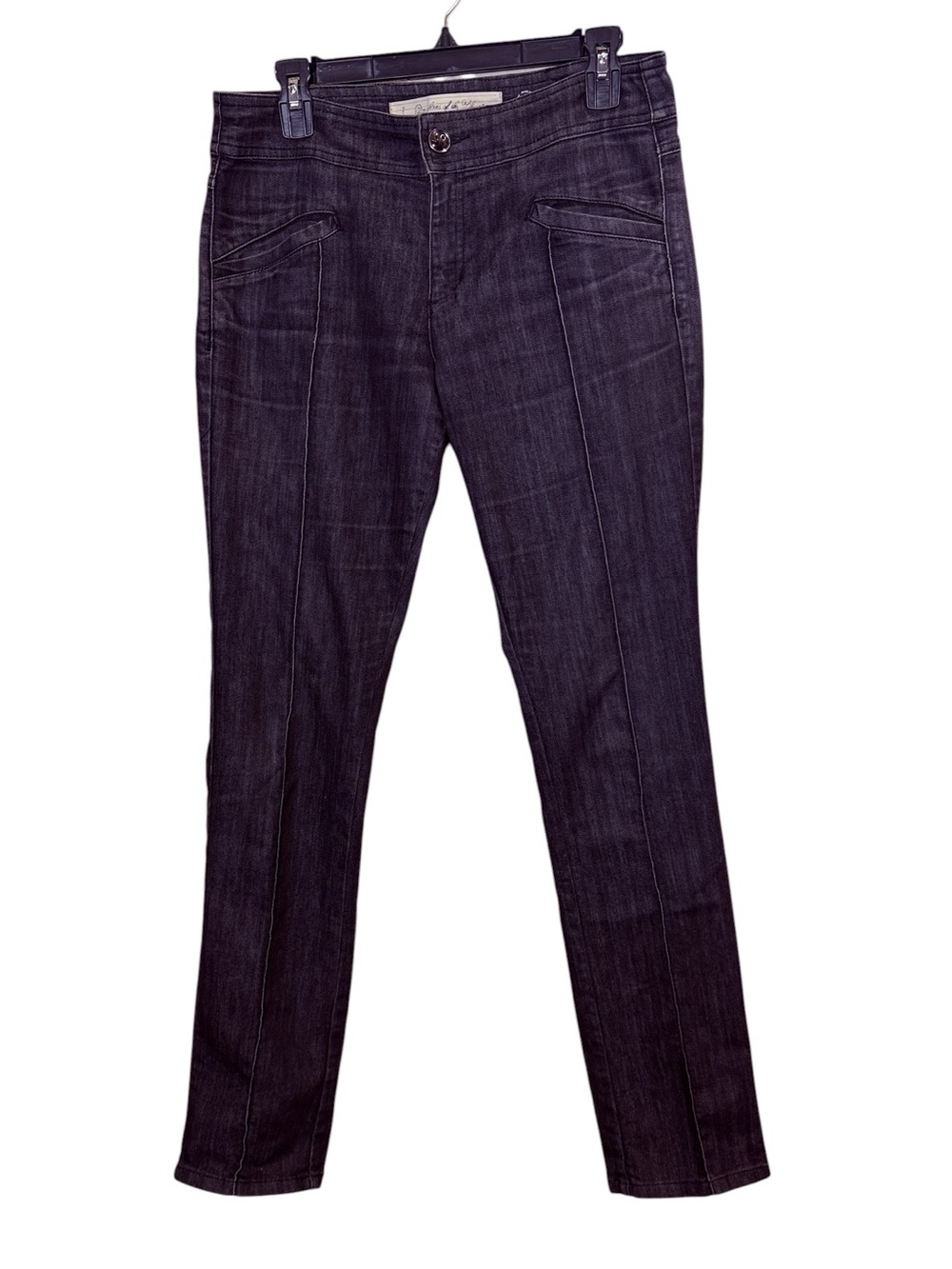 Daughters of the Liberation Dark Indigo Wash Low Rise Straight Leg Denim Sz 29